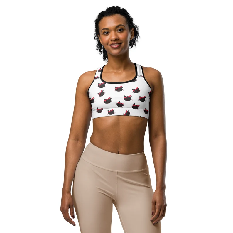 Blackitty Fancy Sports Bra